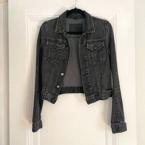 Denim x Alexander Wang Jean Jacket / Grey / Size XS